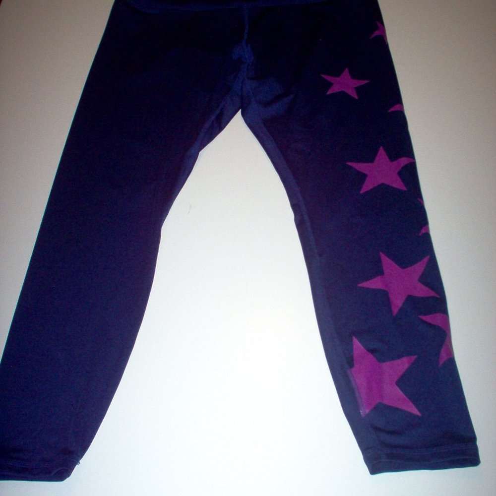 CABANA NAVY STAR LEGGINGS, BELK
